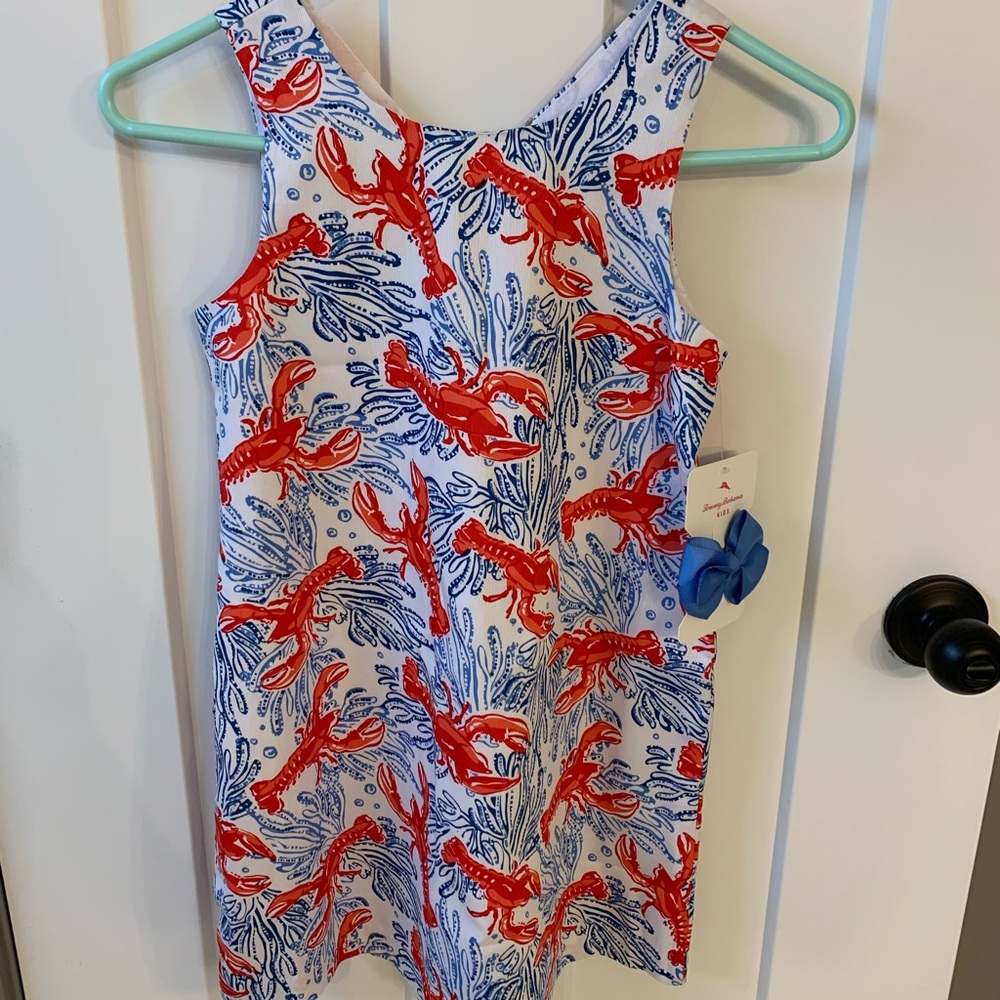 Tommy Bahama girls lobster dress NWT size 7